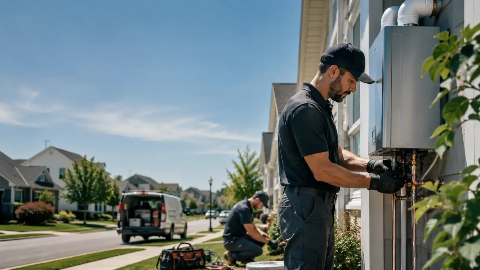 Tankless Water Heater Installation in Lejunior, KY